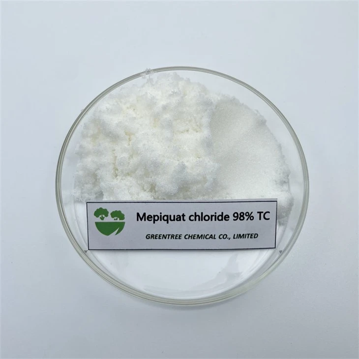 C7H16NClN মেপিক্যাট ক্লোরাইড 98% Tc কান্ড পাতার কুঁড়ির বৃদ্ধি রোধ করে