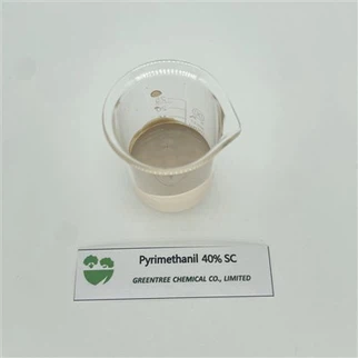CAS 53112-28-0 Pyrimethanil 40% G/l SC ছত্রাকনাশক রাসায়নিক