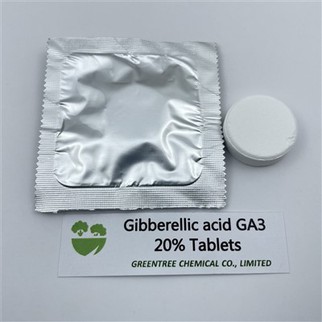 C19H22O6 Pgr Gibberellic Acid/Ga3 20% ট্যাবলেট উদ্ভিদের বৃদ্ধির জন্য